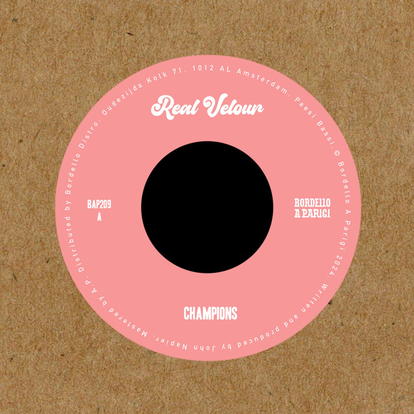 Real Velour – Champions (Instrumental)