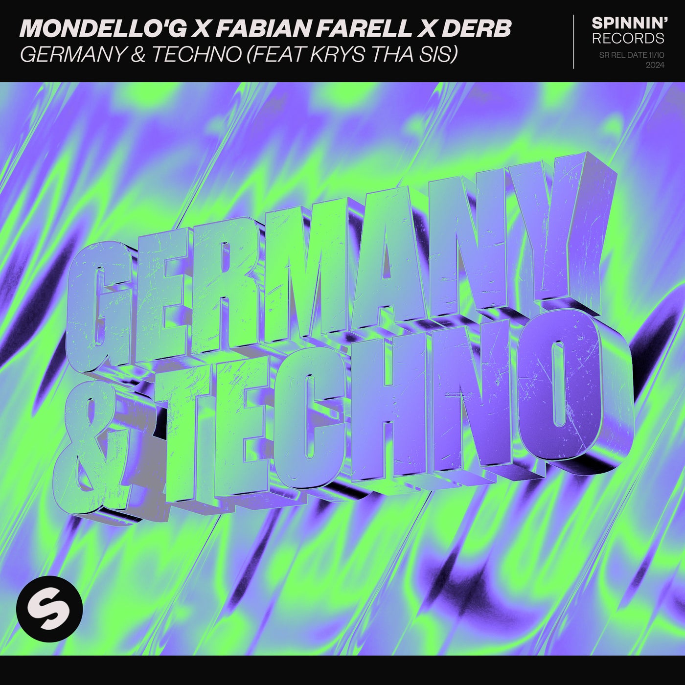 Derb, Mondello’G, Fabian Farell – Germany & Techno (feat Krys Tha Sis) (Extended Mix) [SPINNIN’ RECORDS]